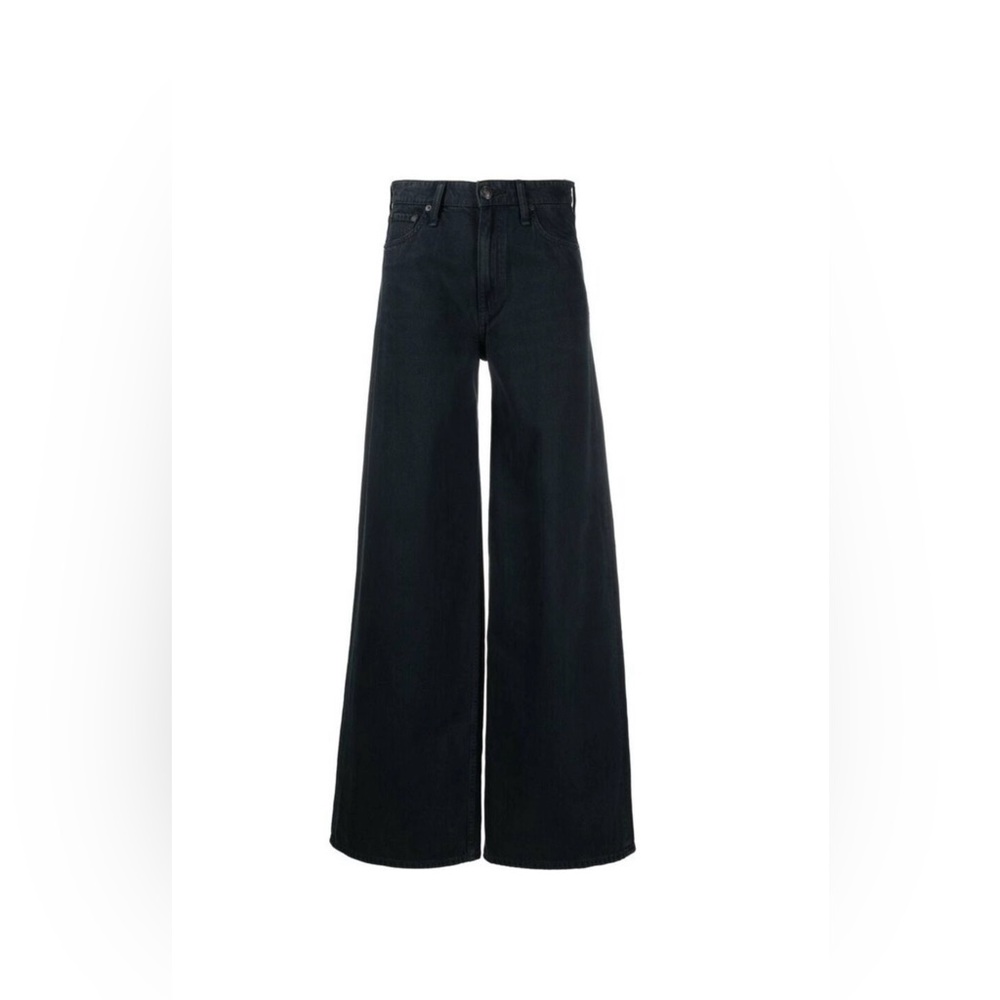 rag & bone NWT Flexi Sofie Wide Leg Jean. Black. Size 26.